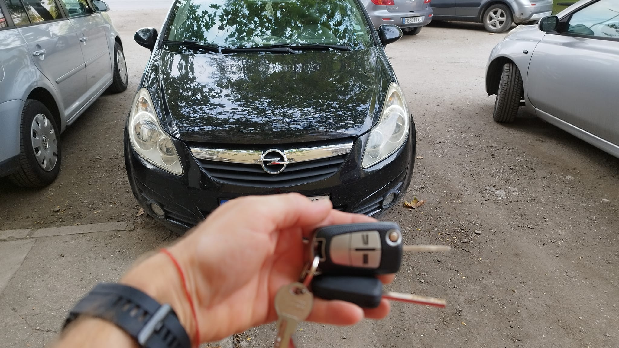 Изработка на втори ключ на OPEL CORSA 2008 година.